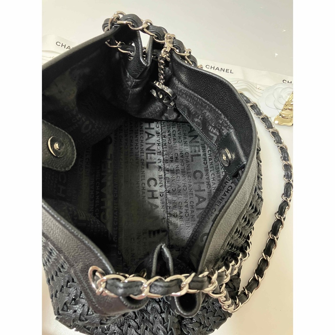 CHANEL(シャネル)の専用♡超美品 ♡ シャネル  編み込みバッグ チェーンショルダー バッグ レディースのバッグ(ショルダーバッグ)の商品写真