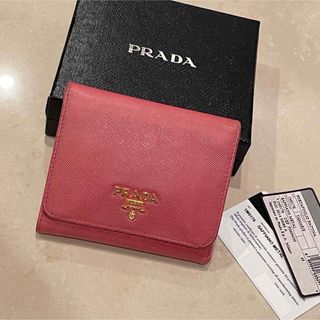 プラダ(PRADA)のプラダ♡折り財布(財布)