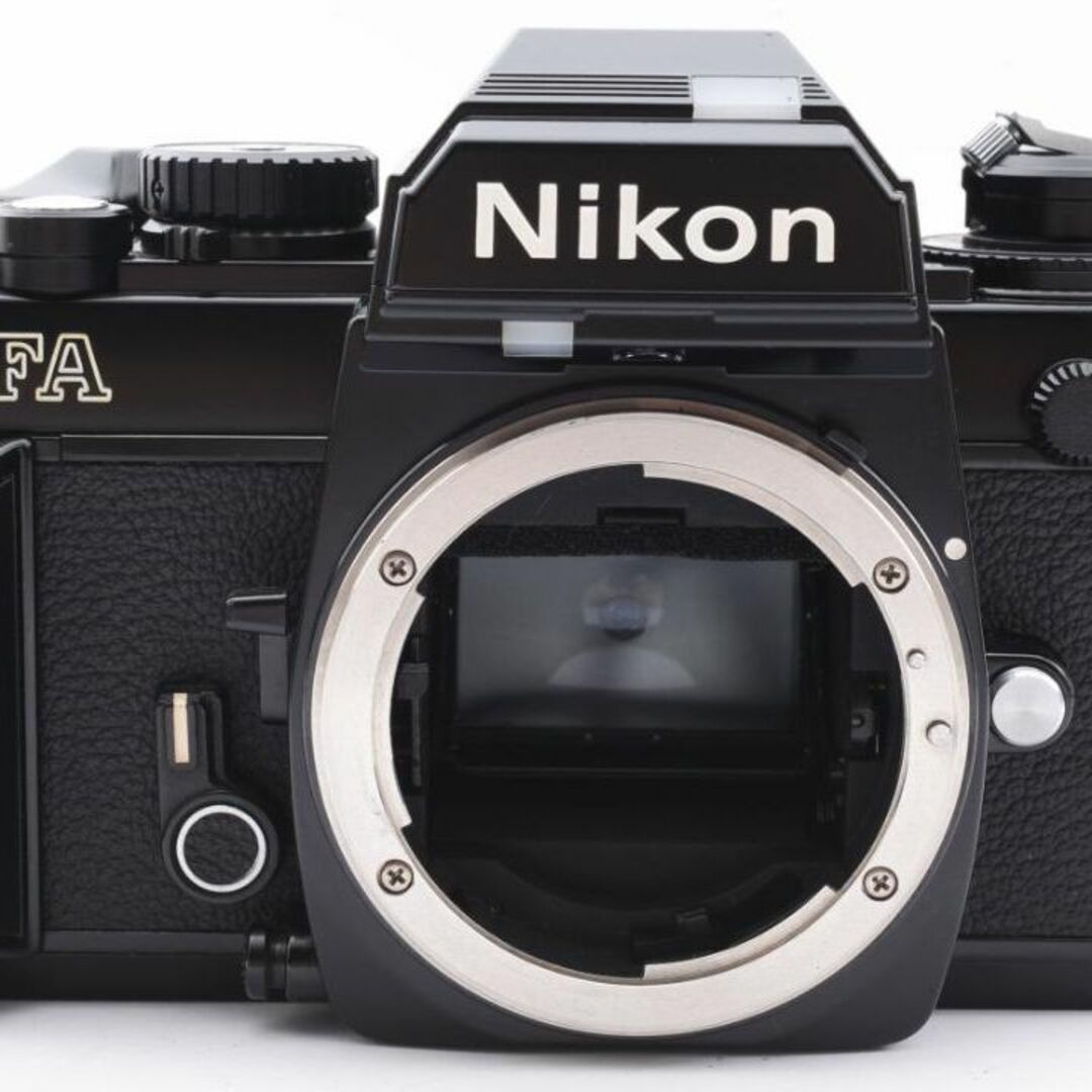 超美品 NIKON ニコン　FA ブラック　 フィルム　モルト新品済 Y934