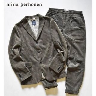 mina perhonen メンズ ジャケット パンツ セットアップ