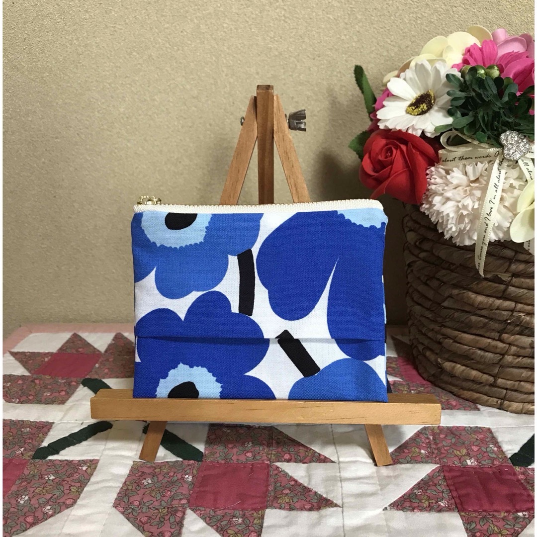 marimekko - マリメッコ 生地 ハンドメイド ミニウニッコ ブルー ...