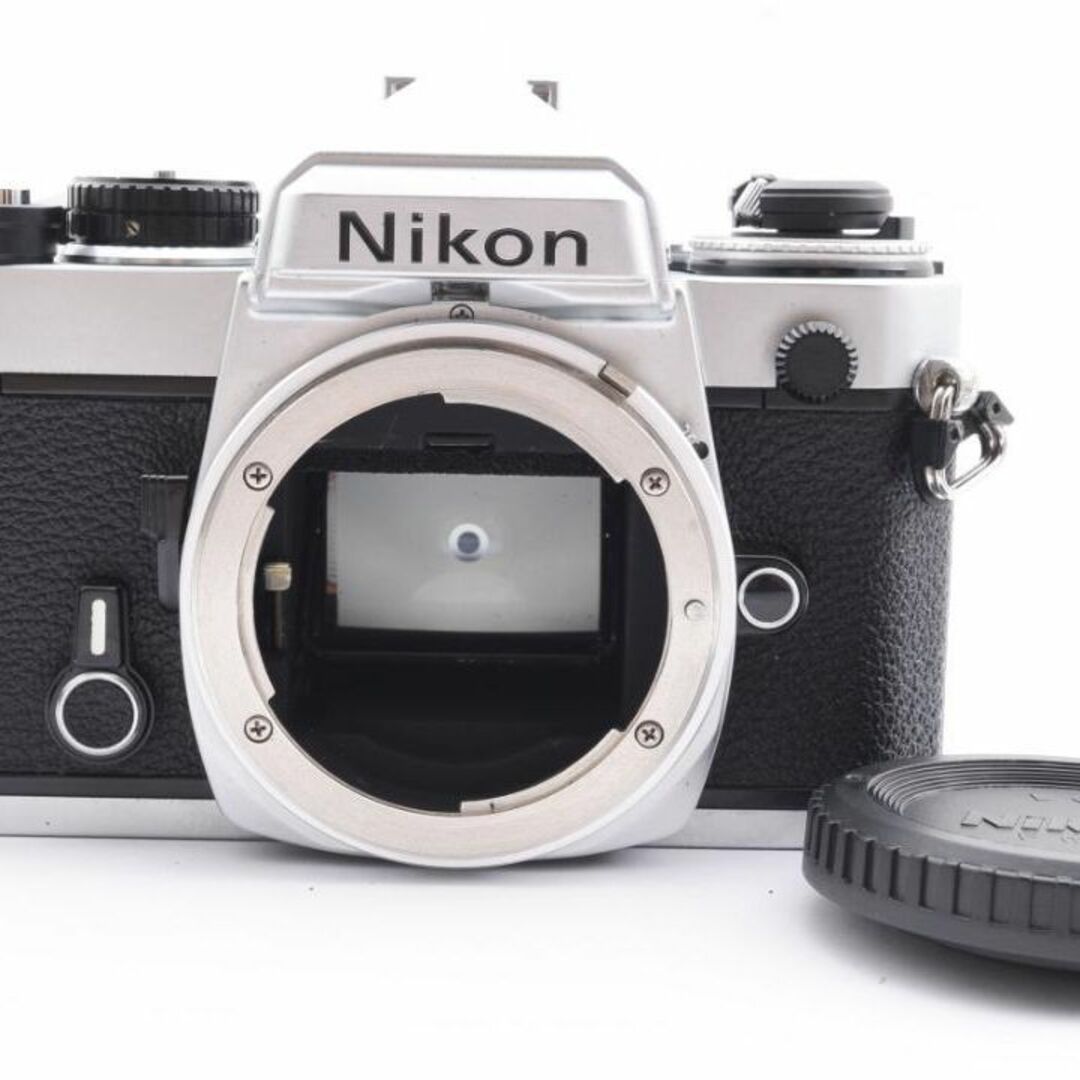 超美品 NIKON FE シルバー フィルムカメラ　モルト新品交換済 Y953