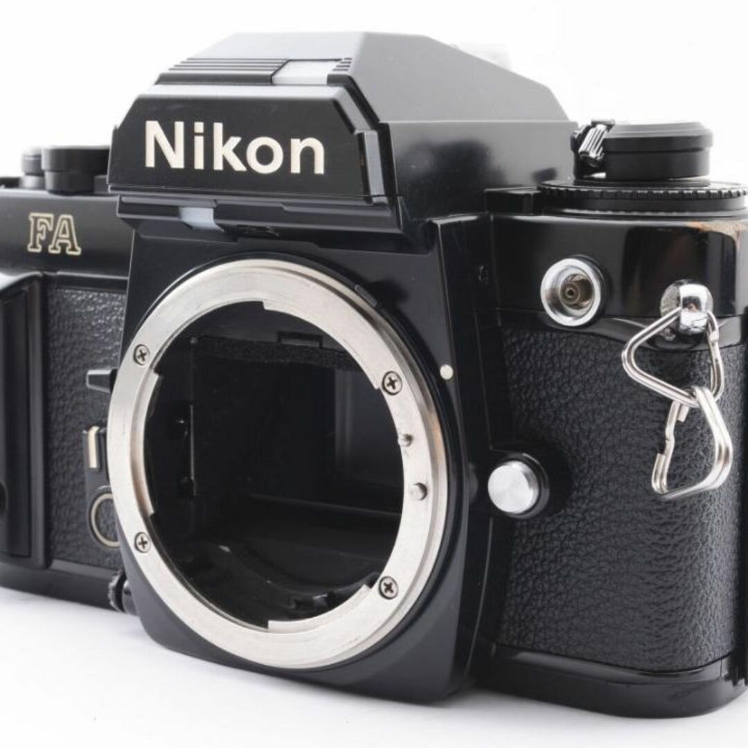 美品 NIKON FA ブラック フィルムカメラ　モルト新品交換済 Y638