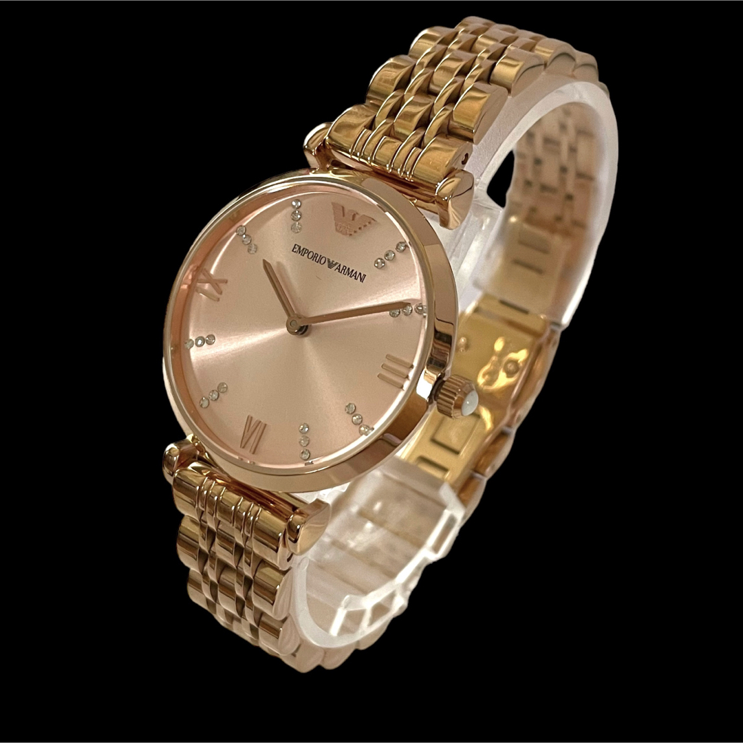 定価5.8万円エンポリオアルマーニ海外ブランド女性用腕時計レディースウォッチ