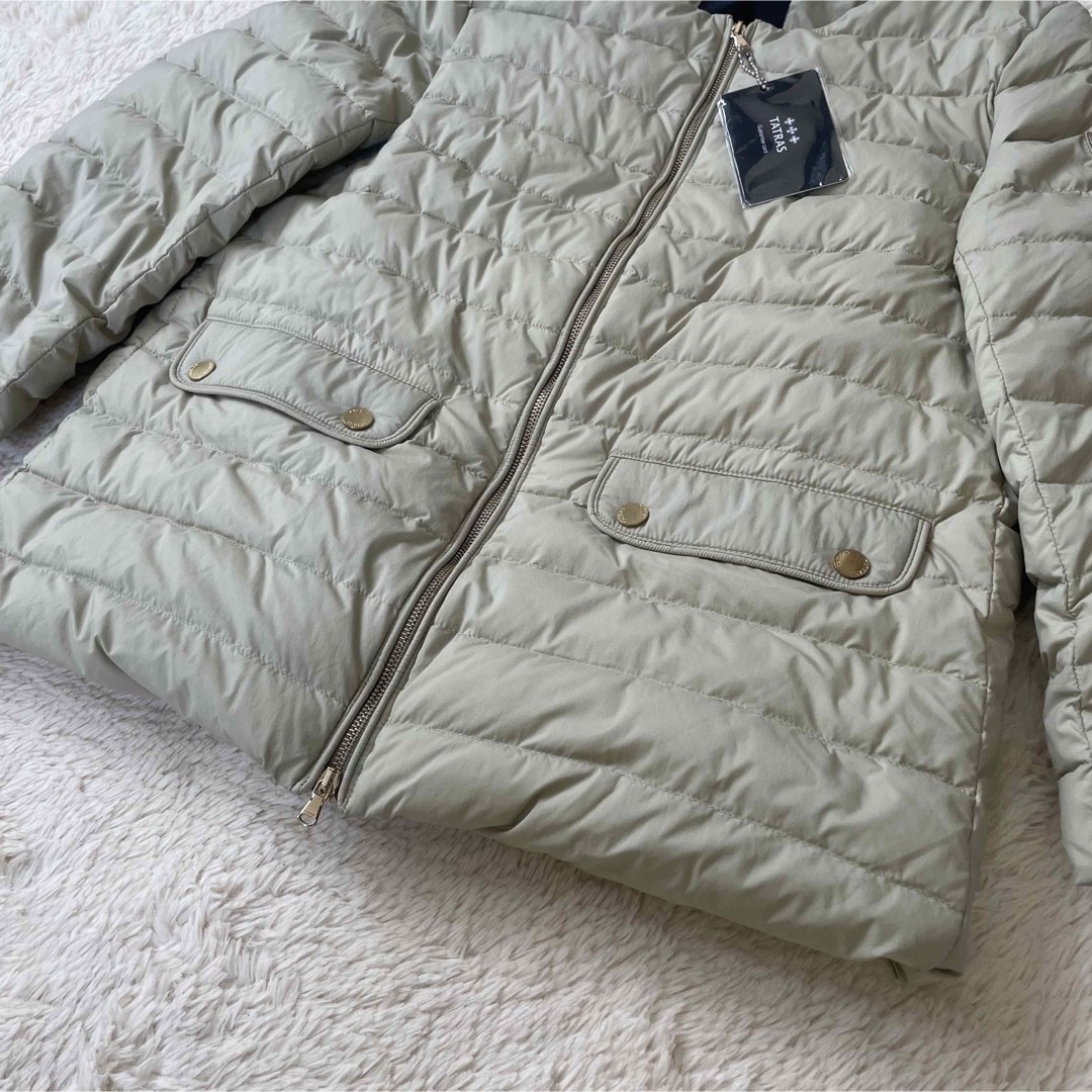 極美品 タトラス ノーカラーダウン ビームス別注 ACACIA アカッチャ