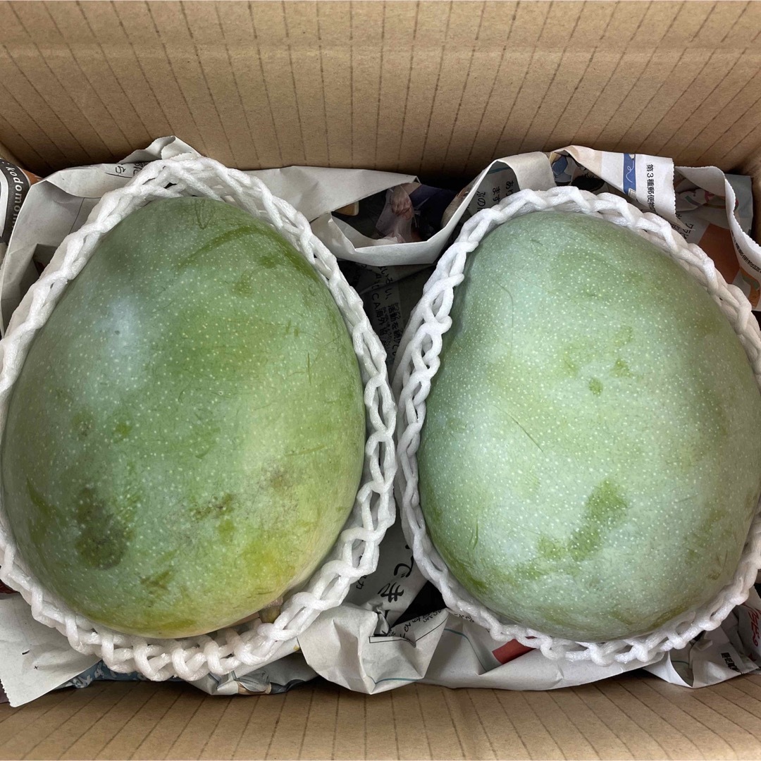 ☆希少☆ 沖縄県産 キーツマンゴー 2個2kg の通販 by Rjewelry's shop ... 沖縄県産キーツマンゴー2キロ