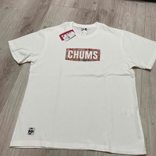 チャムス(CHUMS)のチャムス　USAコットン　ロゴプリントTシャツ(Tシャツ/カットソー(半袖/袖なし))