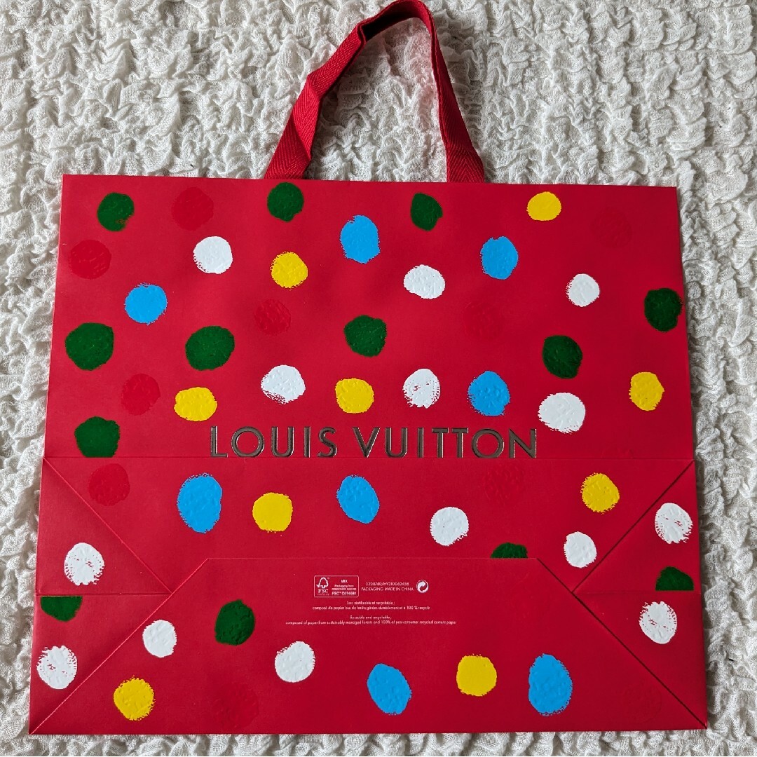 LOUIS VUITTON - LOUIS VUITTON ルイヴィトン□草間彌生 紙袋