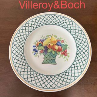 ◆Villeroy&Bochビレロイヴィレロイアンドボッホmanoir リム皿◆