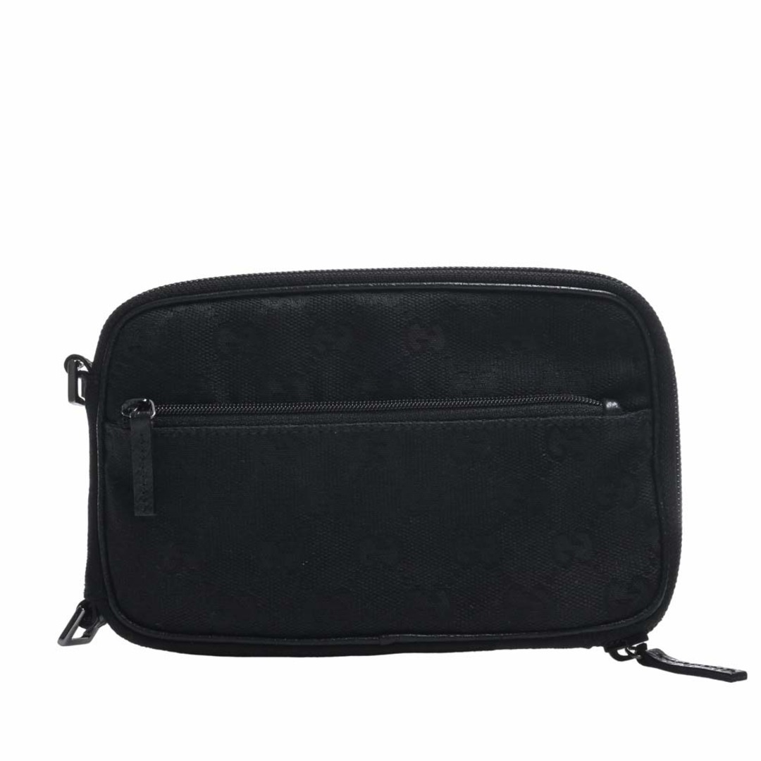 Gucci - 【中古】Gucci グッチ GGキャンバス ポシェット ポーチ