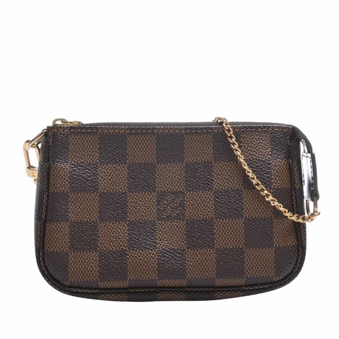 LOUIS VUITTON ルイヴィトン ダミエ ミニ ポシェットアクセソワール ポーチ N58009 ブラウン by