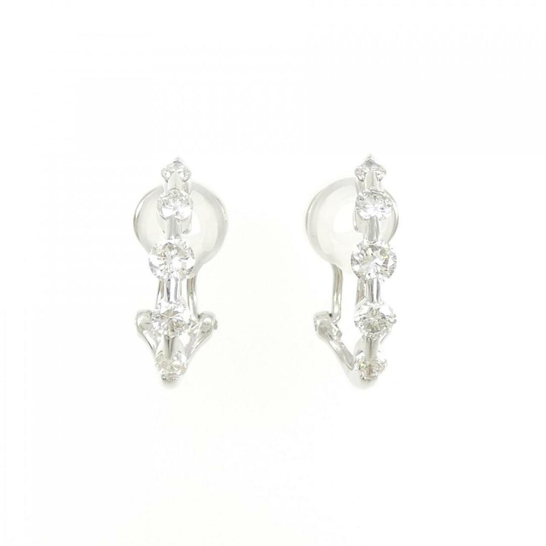 PT ダイヤモンド ピアス/イヤリング 1.00CT | フリマアプリ ラクマ
