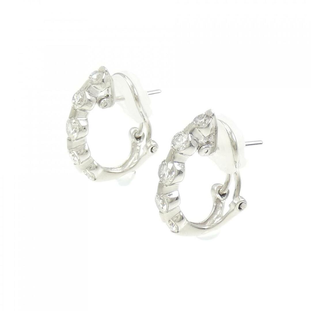PT ダイヤモンド ピアス/イヤリング 1.00CT 1