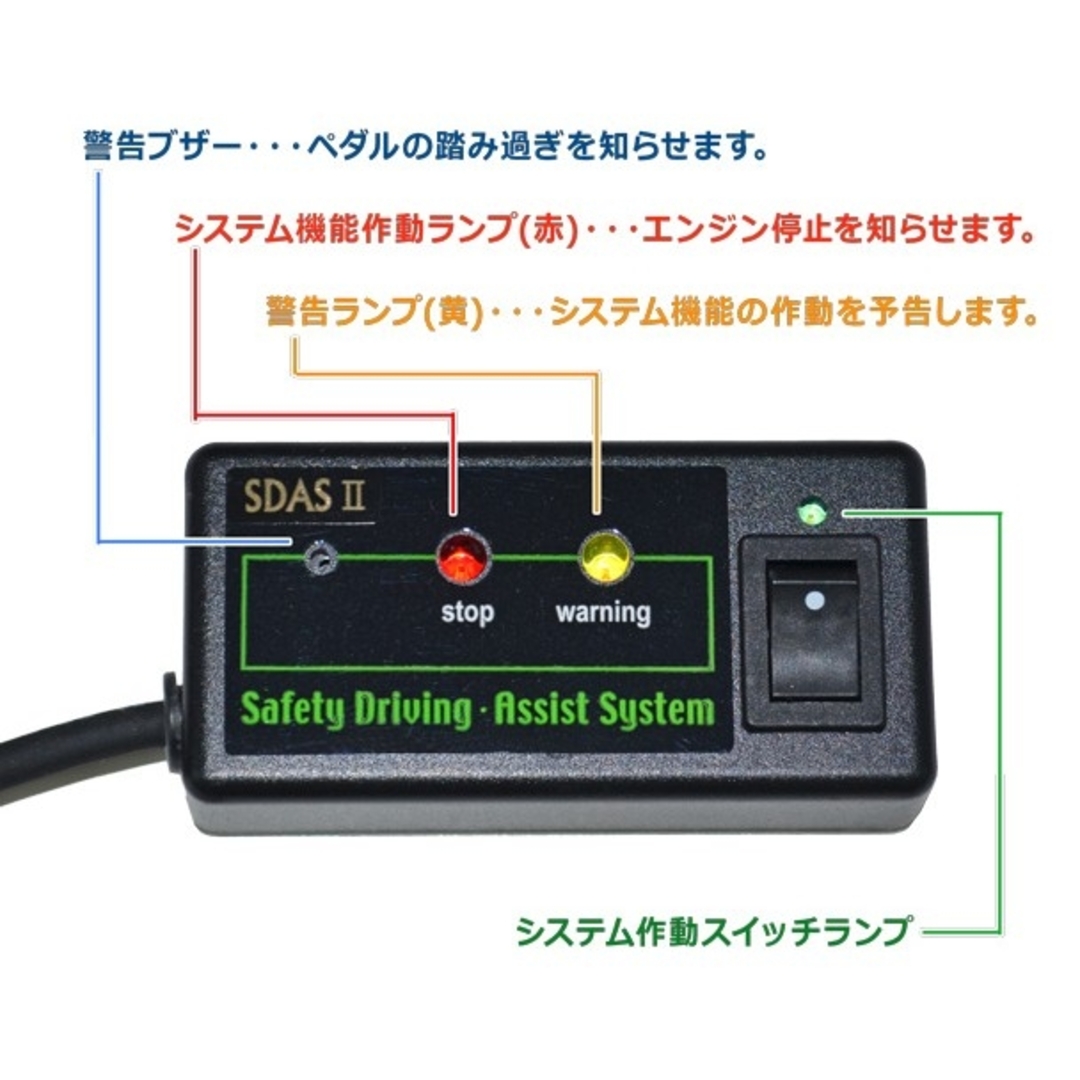 トヨタ(トヨタ)のFRC アクセル&ブレーキ踏み間違えシステム  守護神 FC-S1 追突防止 自動車/バイクの自動車(汎用パーツ)の商品写真