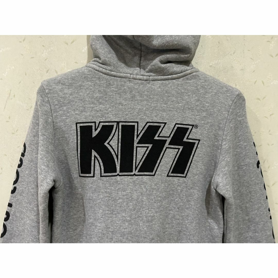 ＊HYSTERIC GLAMOUR×KISS スウェットジップアップパーカー F 3