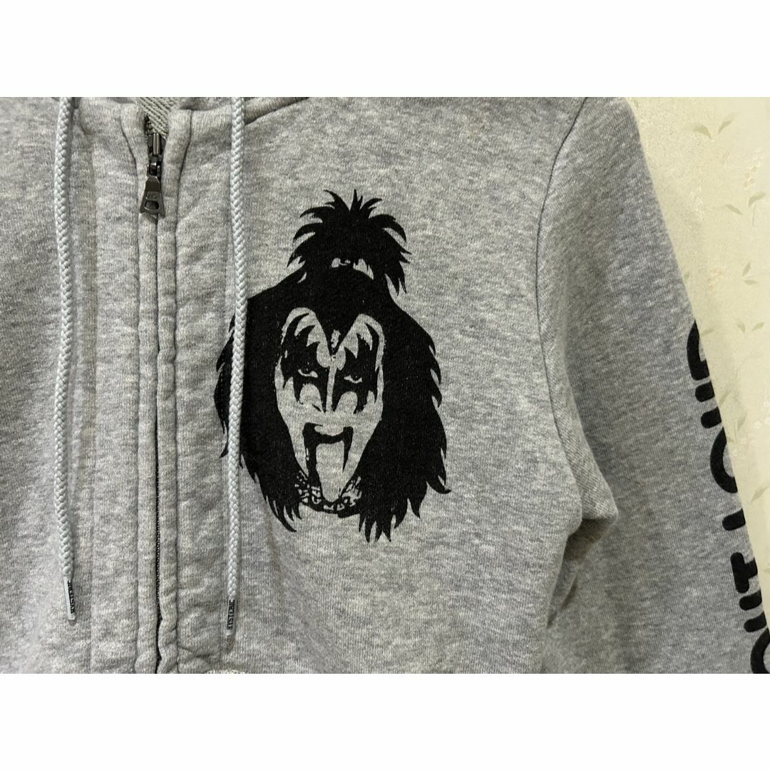 HYSTERIC GLAMOUR×KISS スウェットジップアップパーカー F HYSTERIC GLAMOUR×KISS スウェットジップアップパーカー F