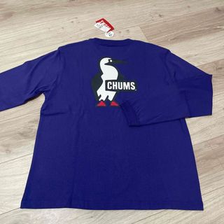 チャムス(CHUMS)のチャムス　USAコットン　バックプリントロングTシャツ(Tシャツ/カットソー(七分/長袖))