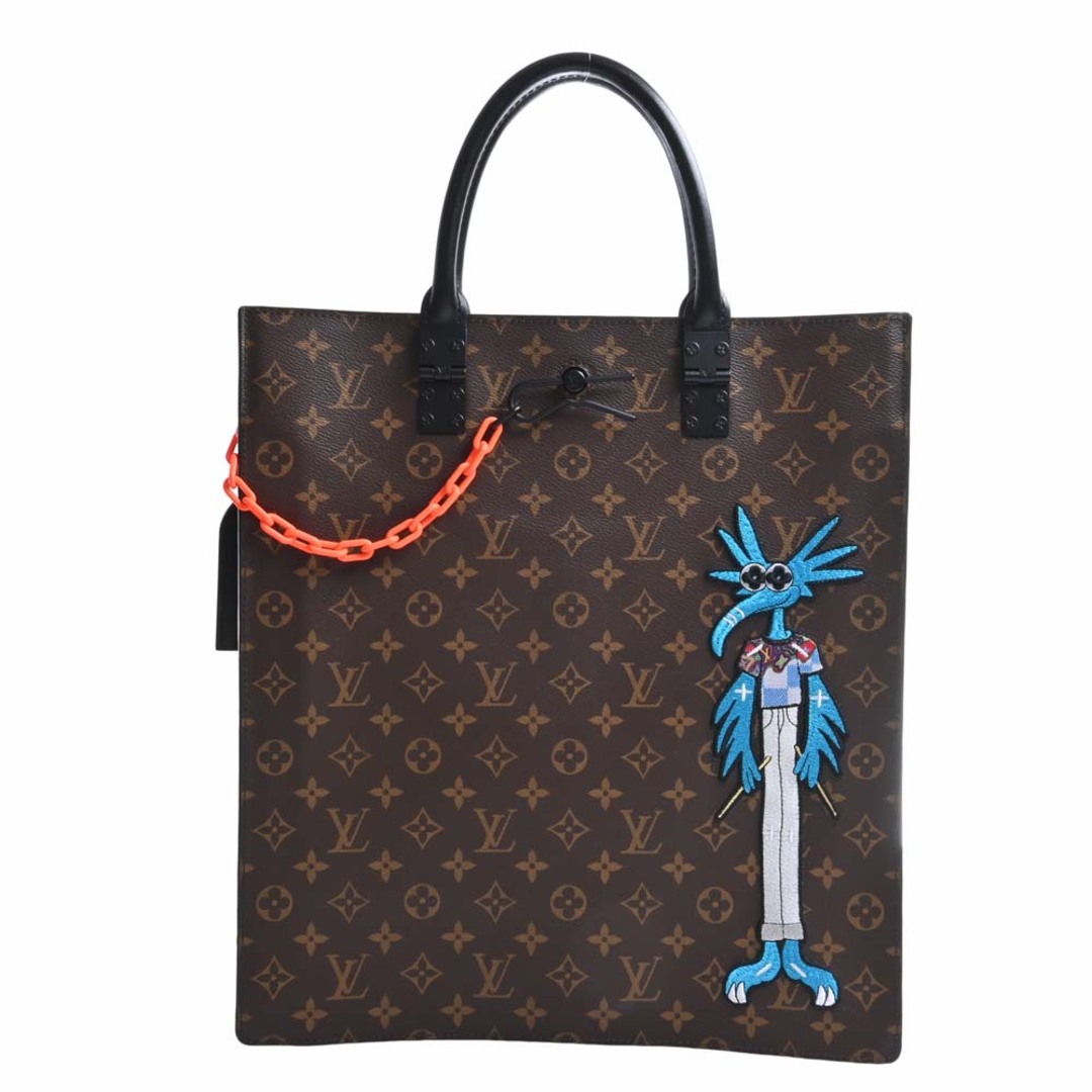 バッグLOUIS VUITTON ルイヴィトン モノグラム LVフレンズ サックプラ トートバッグ ヴァージルアブロー M45667 ブラウン by