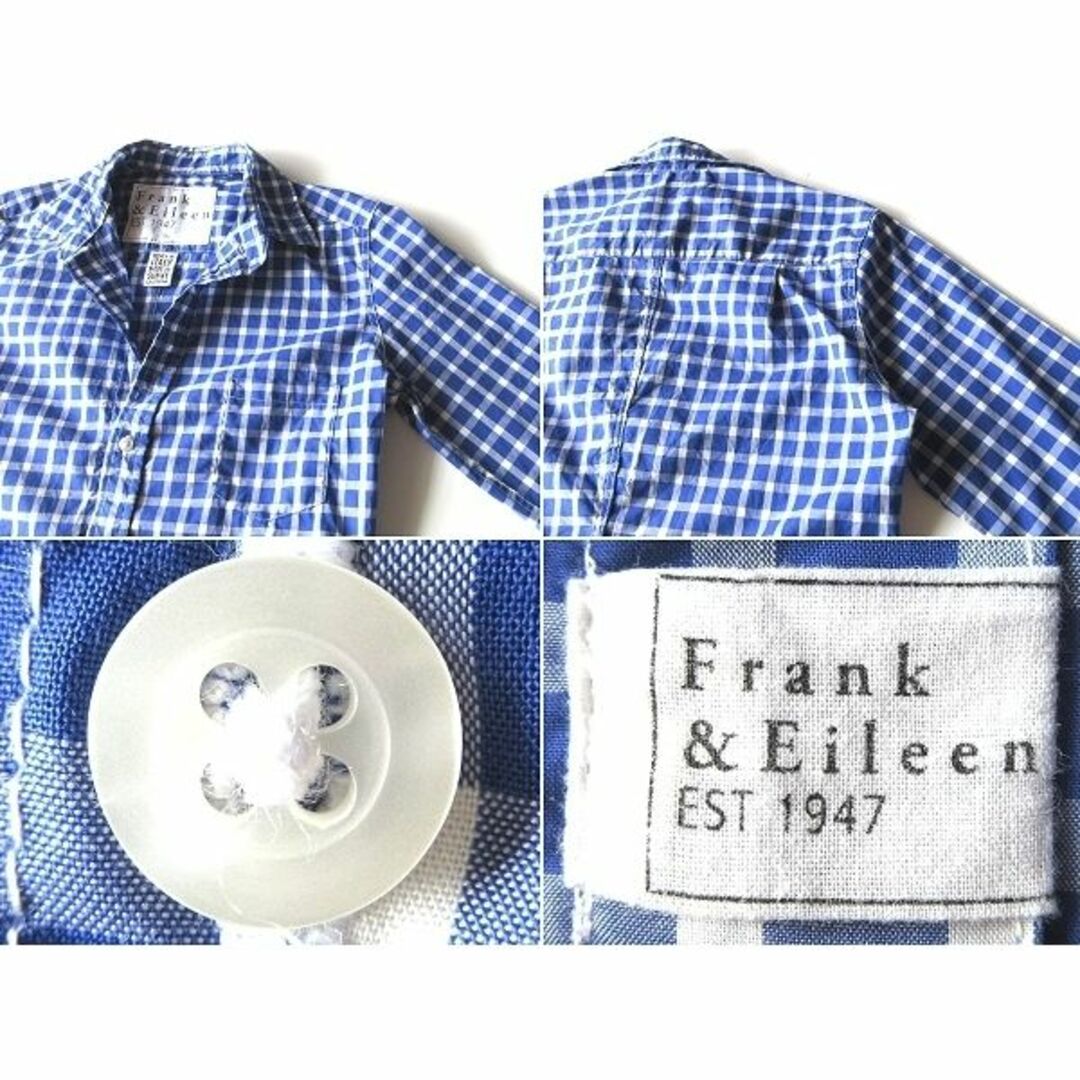 Frank&Eileen - USA製 Frank&Eileen BARRY チェックシャツ XXS