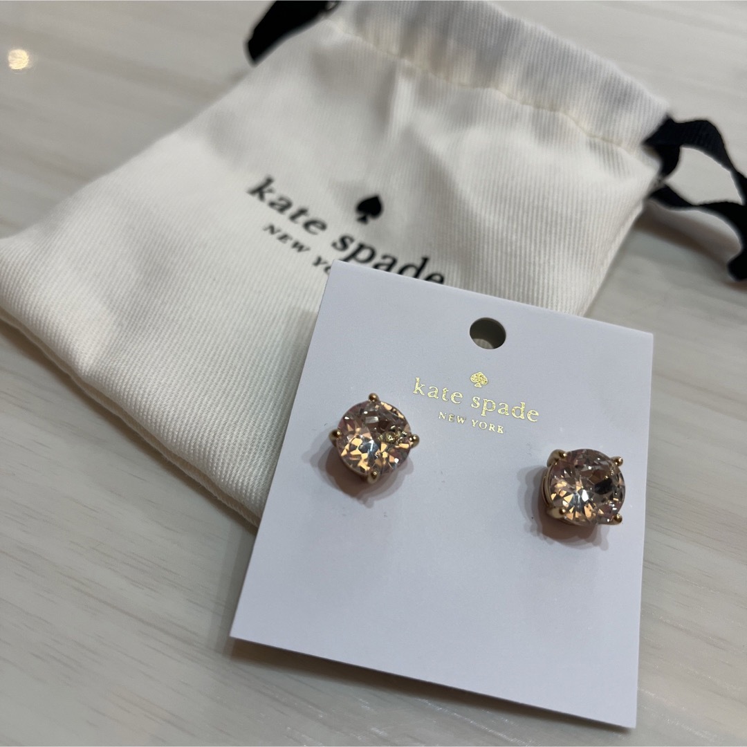 ♡ケイトスペード　katespade ピアス　スタッズ　豪華　結婚式　ジュエリー | フリマアプリ ラクマ