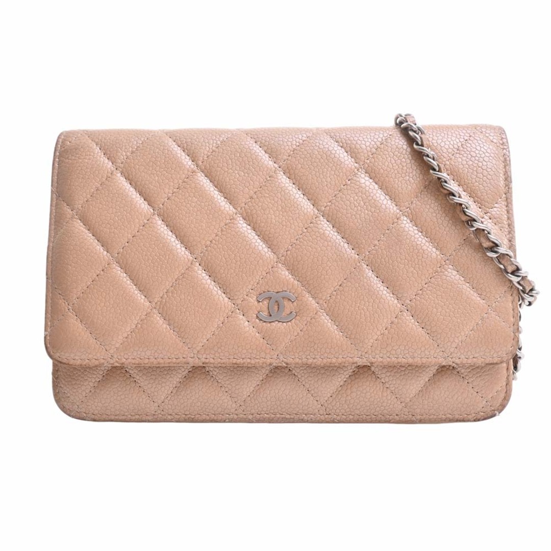 CHANEL - 【中古】CHANEL シャネル キャビアスキン マトラッセ ココ