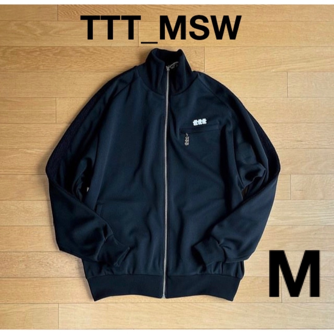 TTT_MSW Track suit jacket "Black"Mサイズ完売品