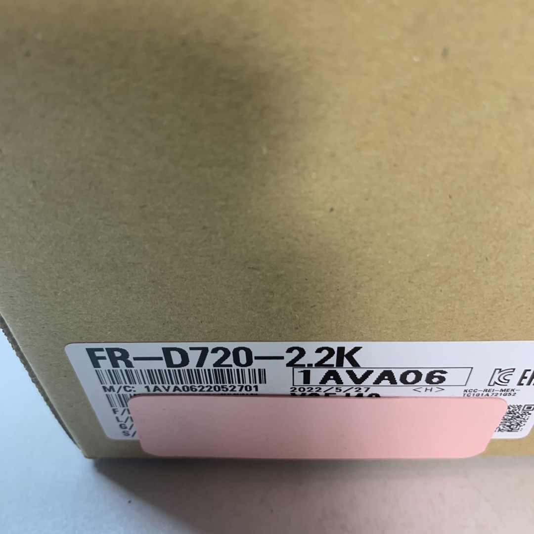 新品未開封 三菱電機 FR-D720-2.2K 1台 インバータ