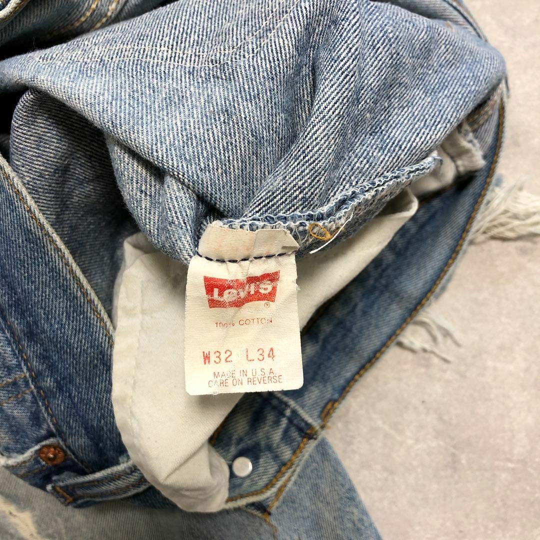 Levi's(リーバイス)のUSA製 Levi's リーバイス501xx カットオフショーツ W32 L34 メンズのパンツ(デニム/ジーンズ)の商品写真