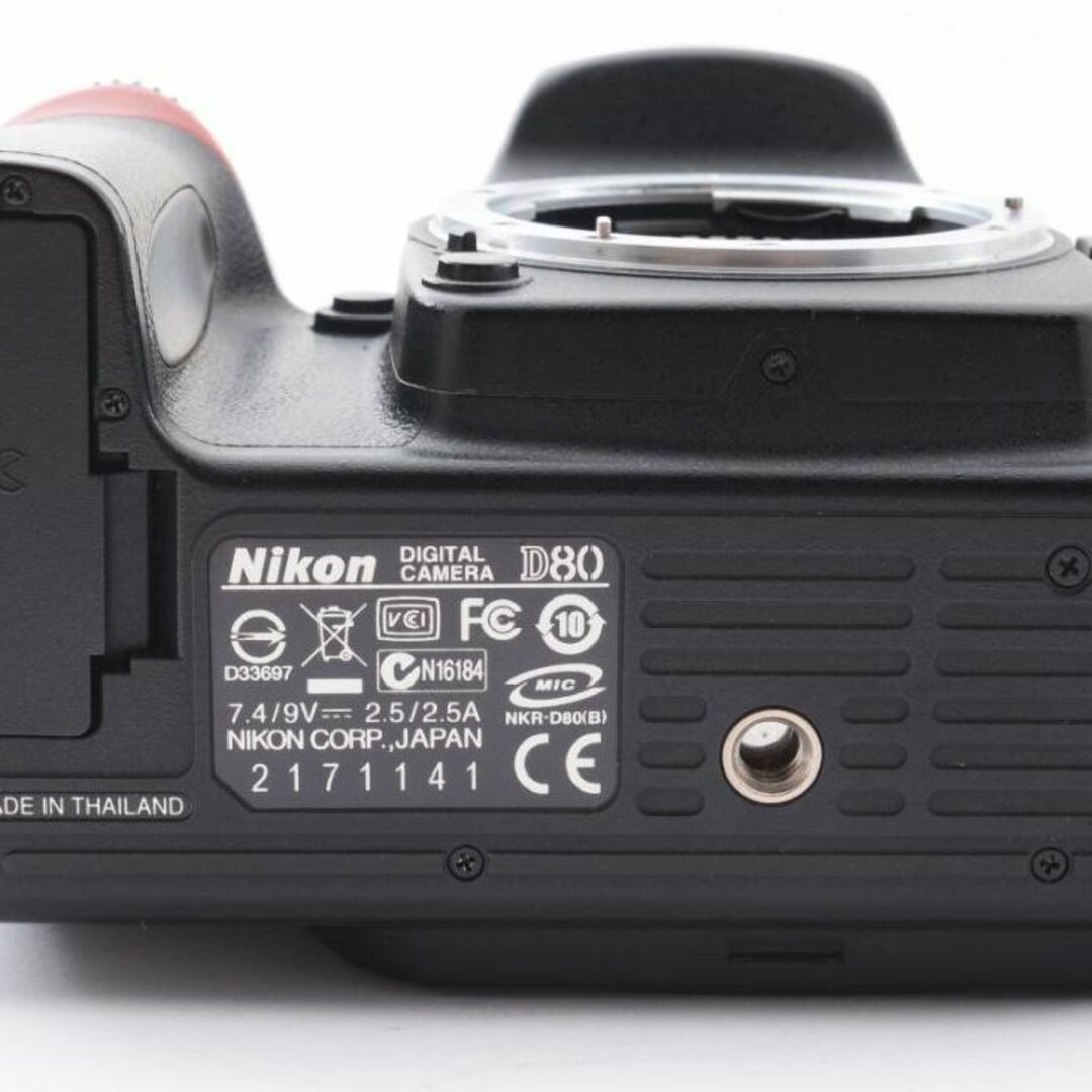 ジャンク 動作確認済 NIKON ニコン D80 デジタル ボディ C262 | www