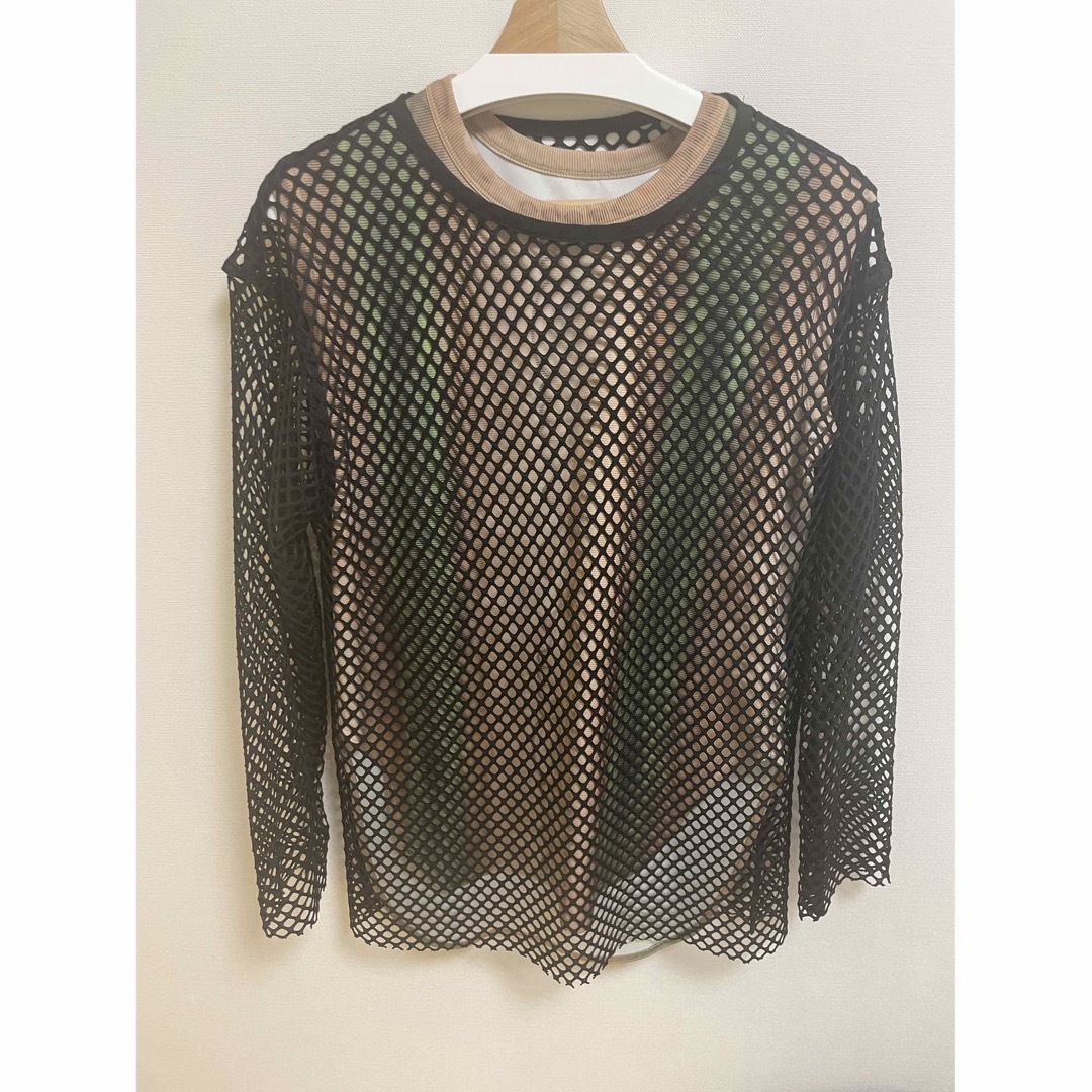 AMERI MEDI WAVE PATTERN MESH TOP