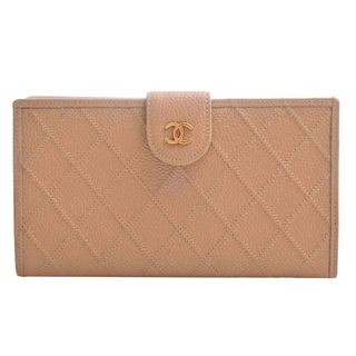 CHANEL - 【中古】CHANEL シャネル キャビアスキン ビコローレ ココ