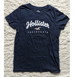 ホリスター(Hollister)のHOLLISTER ホリスター●Tシャツ S ネイビー●美品(Tシャツ(半袖/袖なし))