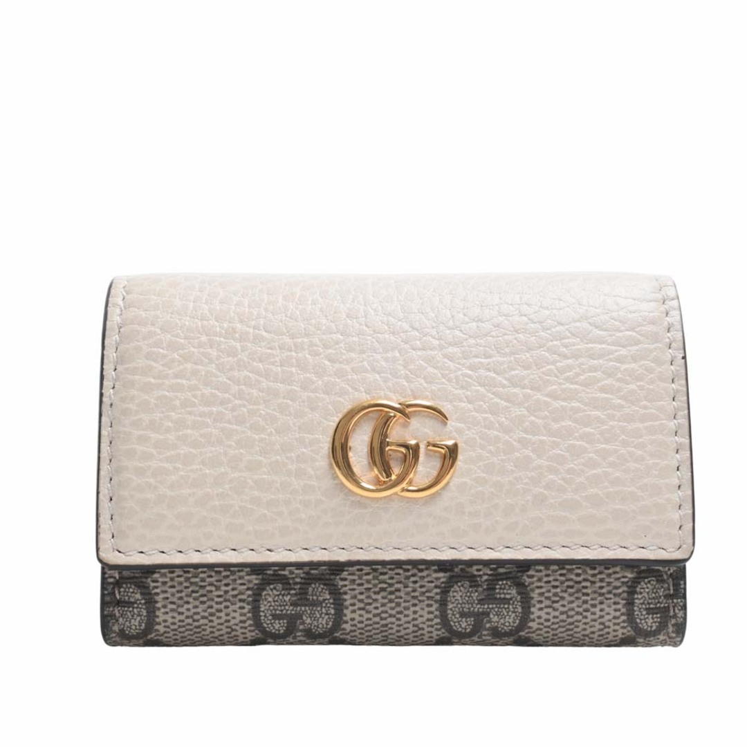 Gucci グッチ GGスプリーム レザー GGマーモント 6連 キーケース