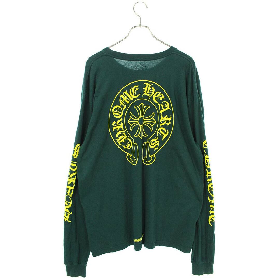 Chrome Hearts(クロムハーツ)のクロムハーツ  CH L/S /1 ホースシューバックプリント長袖カットソー メンズ XXL メンズのトップス(Tシャツ/カットソー(七分/長袖))の商品写真