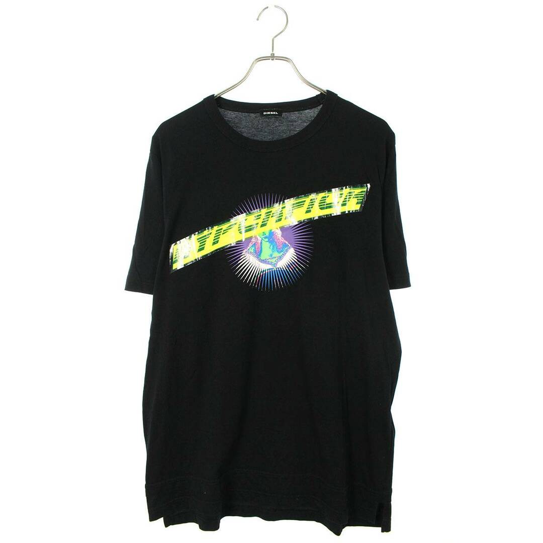 ディーゼル レイヤードフォトプリントTシャツ メンズ L