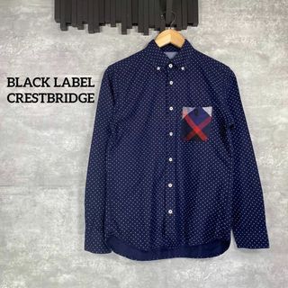 ブラックレーベルクレストブリッジ(BLACK LABEL CRESTBRIDGE)の『ブラックレーベル クレストブリッジ』 (1) ボタンダウンシャツ / ドット柄(シャツ)