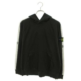 シュプリーム(Supreme)のシュプリーム ×ストーンアイランド STONEISLAND  22SS  Stripe Hooded Sweatshirt ロゴ刺繍ストライププルオーバーパーカー メンズ M(パーカー)