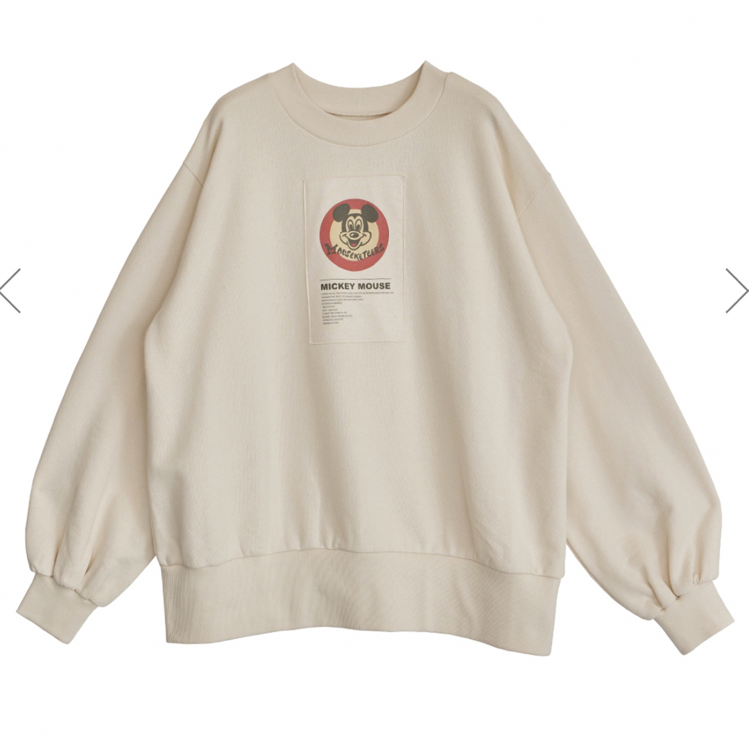 Ameri VINTAGE - アメリ Disney MICKEY TAG SWEAT TOPの通販 by