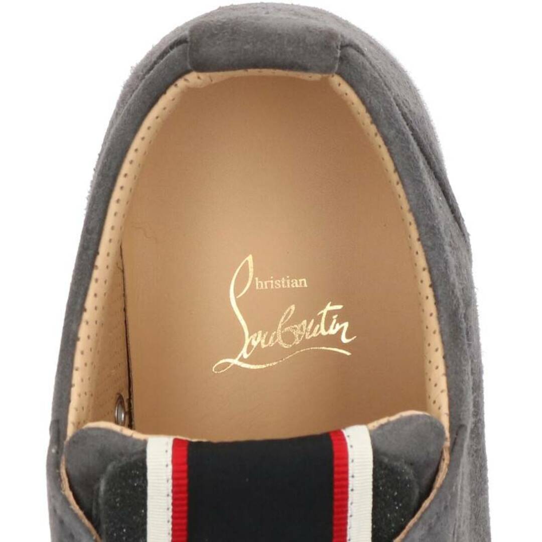 Christian Louboutin(クリスチャンルブタン)のクリスチャンルブタン スタッズスエードローカットスニーカー メンズ 42 メンズの靴/シューズ(スニーカー)の商品写真