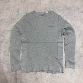 ポロラルフローレン(POLO RALPH LAUREN)のラルフローレン ポロジーンズ サーマルロンＴ グレー サイズL ミリタリー(Tシャツ/カットソー(七分/長袖))