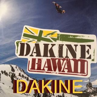 ダカイン(Dakine)のDAKINEダカインhawaii限定フラッグロゴデザインステッカー(アクセサリー)