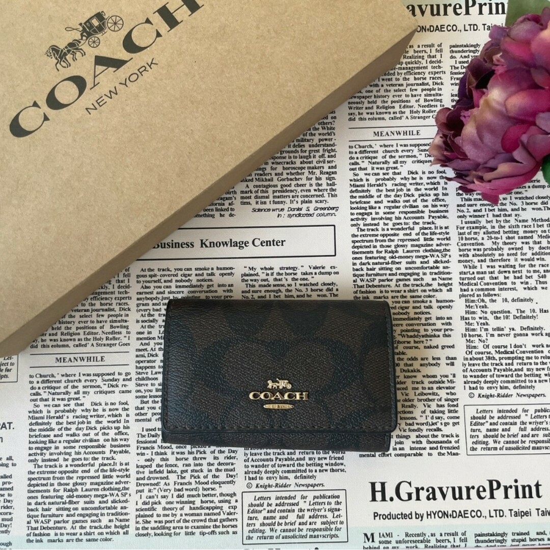 COACH - 新品未使用！正規品！！【COACH】コーチ キーケース カード ...