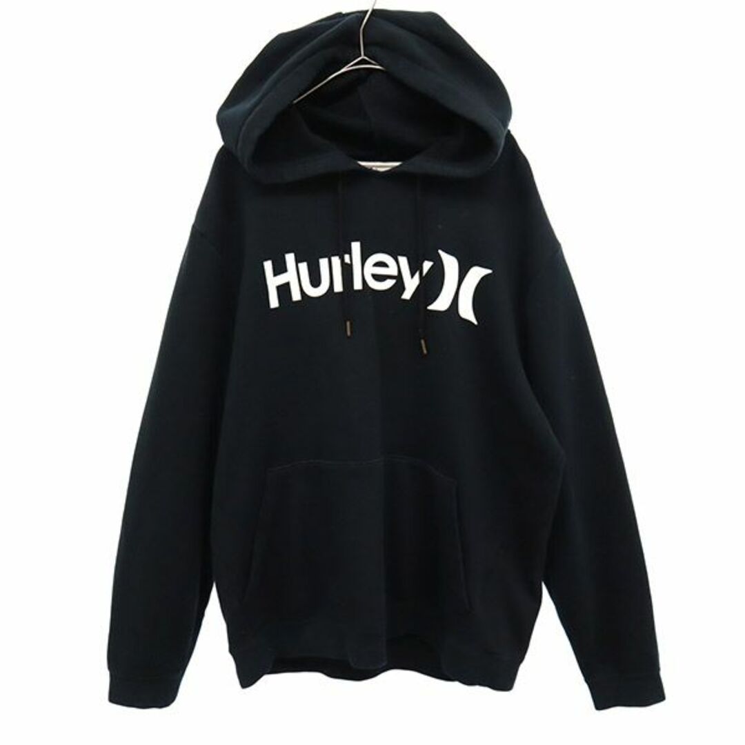 Hurley ハーレー パーカー ジャケット 黒 ブラック Mサイズ M ロゴ