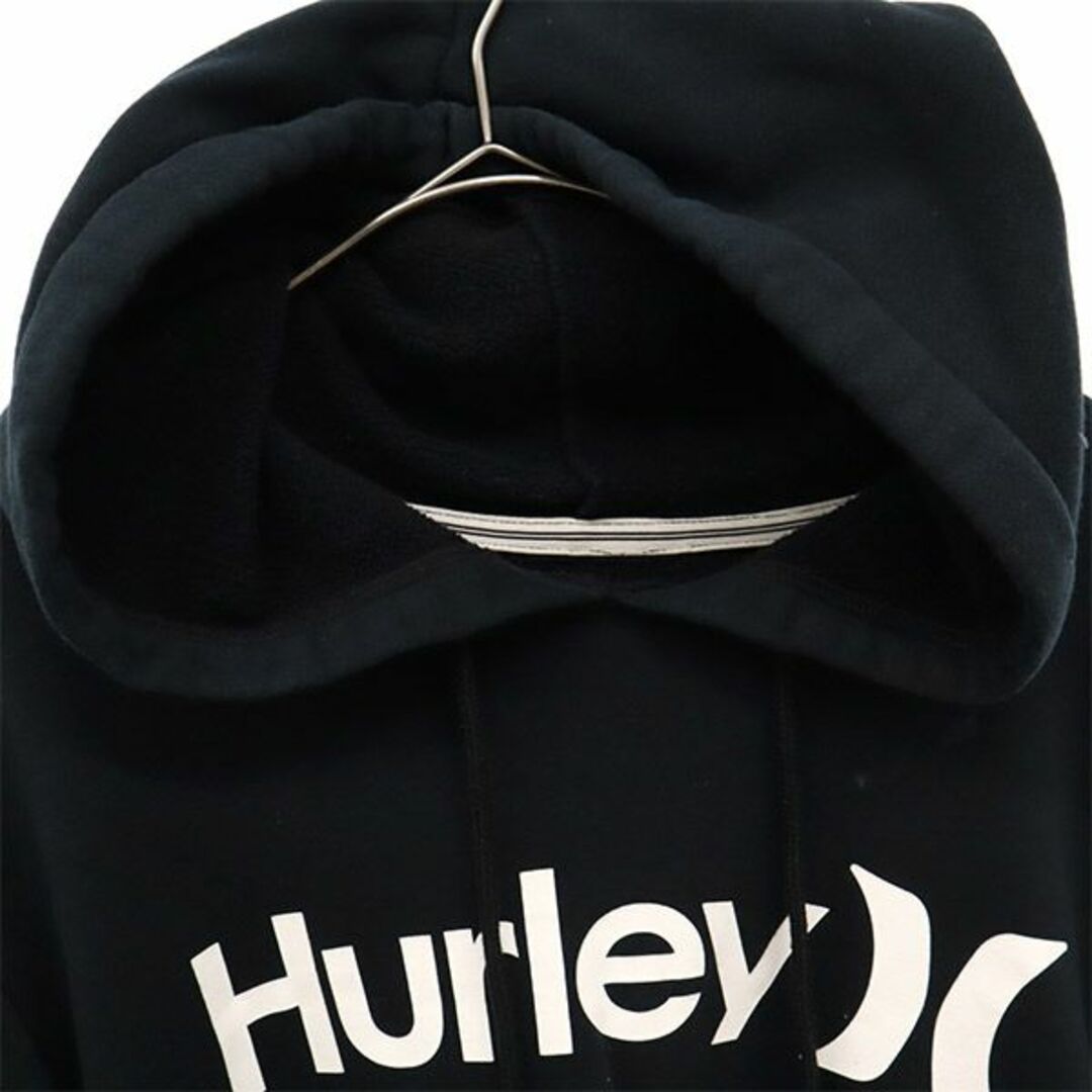 Hurley ハーレー パーカー ジャケット 黒 ブラック Mサイズ M ロゴ