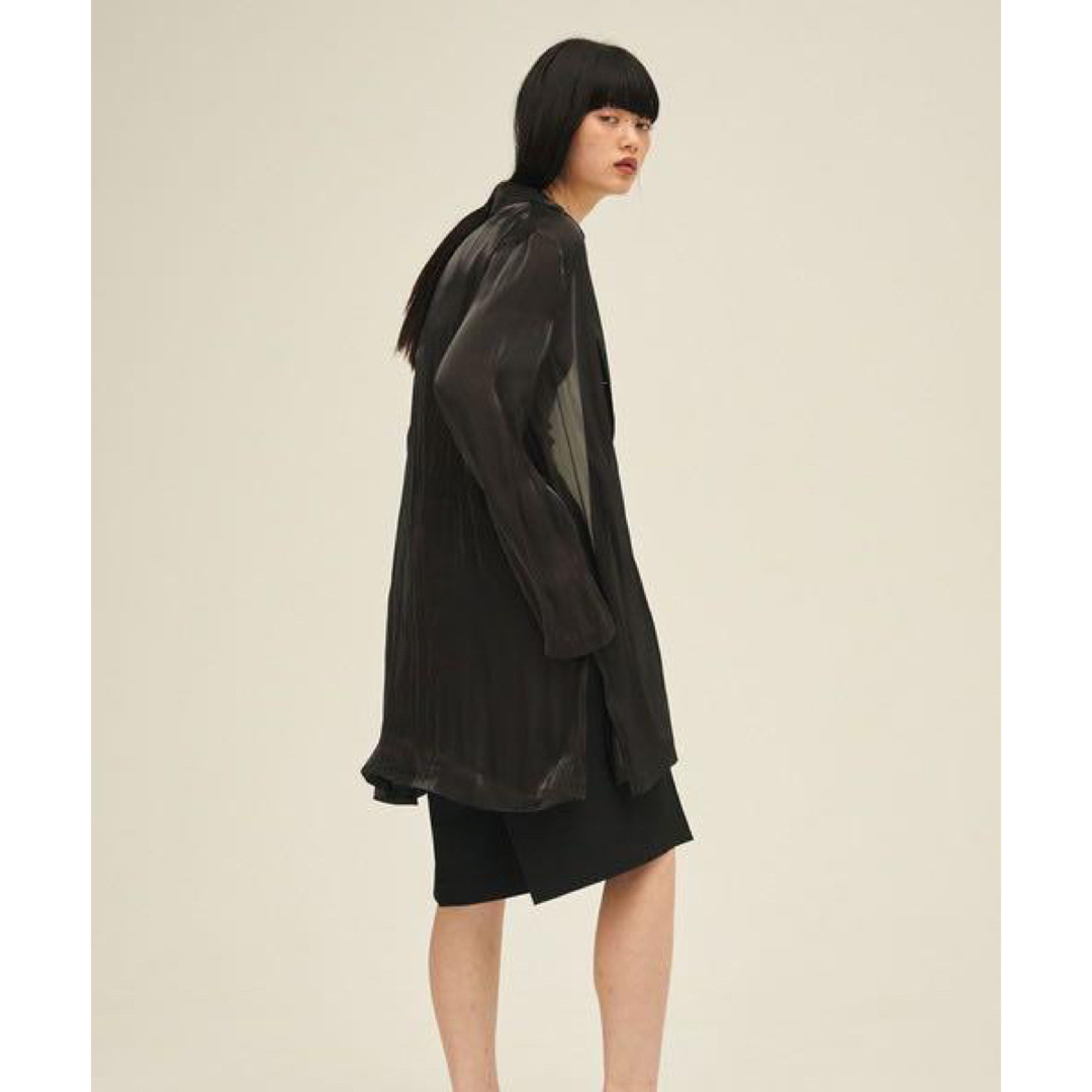TODAYFUL - ENOF sheer jacket shirt ブラックの通販 by もこもこshop