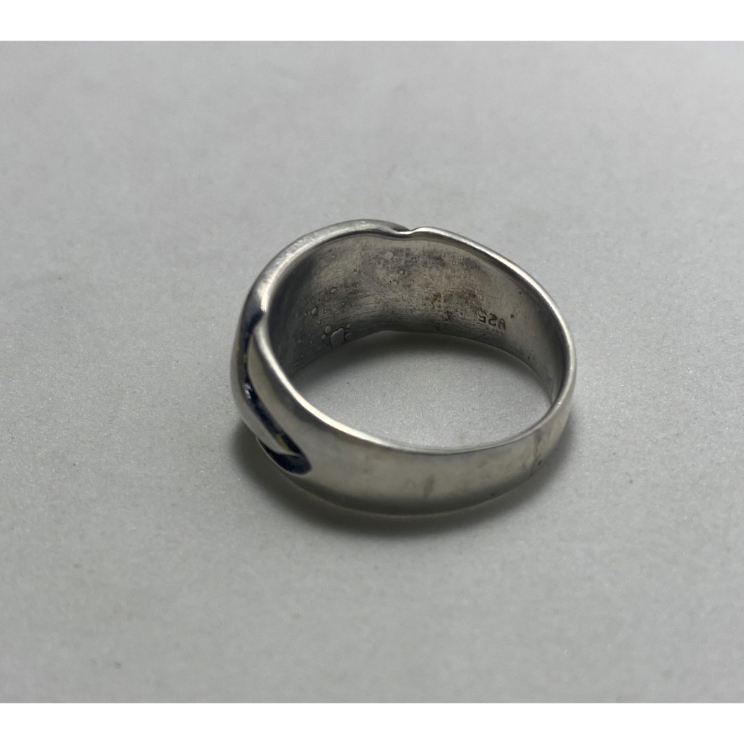 シルバー925リング クロス　十字架　百合　銀　指輪　silver925 m三 メンズのアクセサリー(リング(指輪))の商品写真