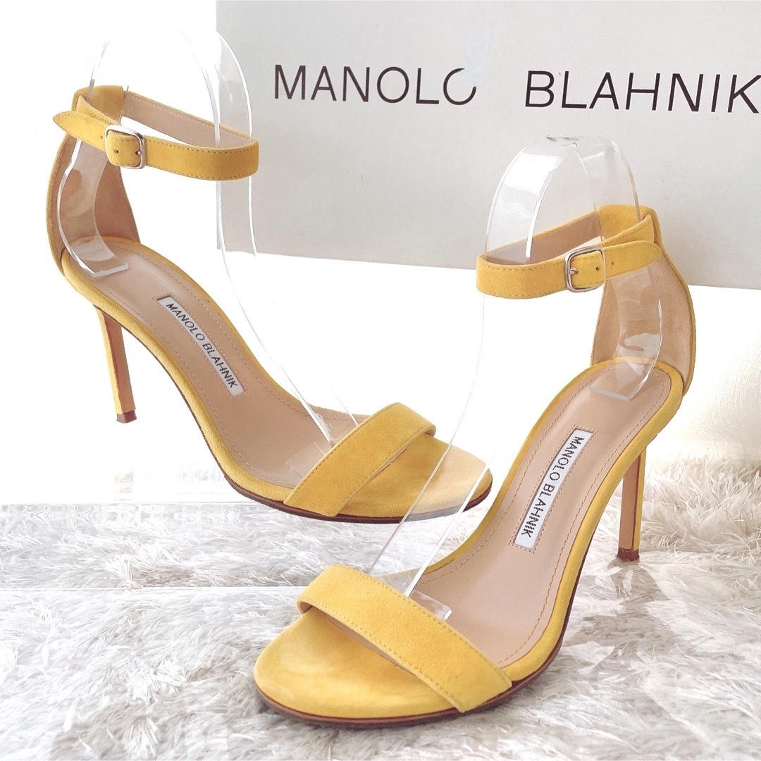 MANOLO BLAHNIK マノロブラニク　カオス　ストラップ　サンダル　美品 | フリマアプリ ラクマ