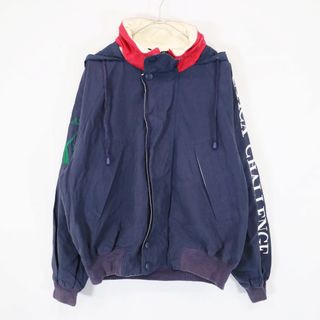 ノーティカ(NAUTICA)の90年代 nautica ノーティカ セーリングジャケット 防寒  アウター ネイビー (メンズ M) 中古 古着 N6608(その他)