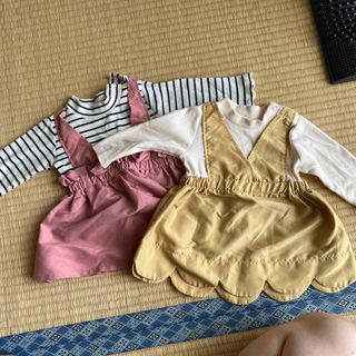 ニシマツヤ(西松屋)のワンピース baby 女の子 70 セット売り(ワンピース)