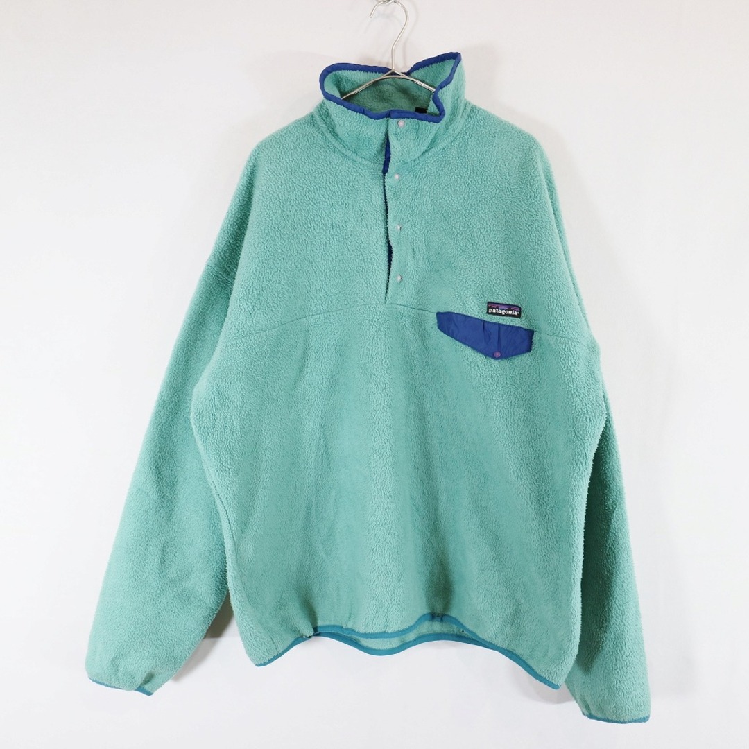 90年代 USA製 patagonia パタゴニア スナップT シンチラ フリース